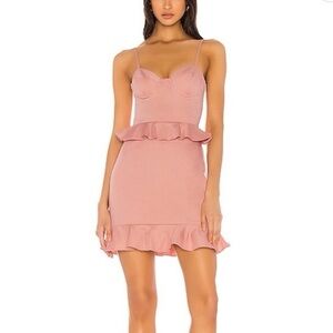 Like new MAJORELLE ‘Austin’ Dusty Pink Mini Dress XS